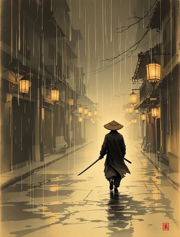 江湖夜雨